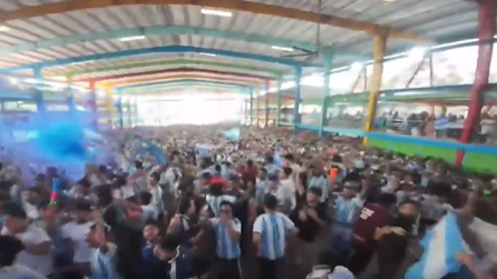 বাংলাদেশের আর্জেন্টাইন সমর্থকদের বাধভাঙা উল্লাসের দৃশ্য ল্যাটিন আমেরিকার সংবাদমাধ্যমে