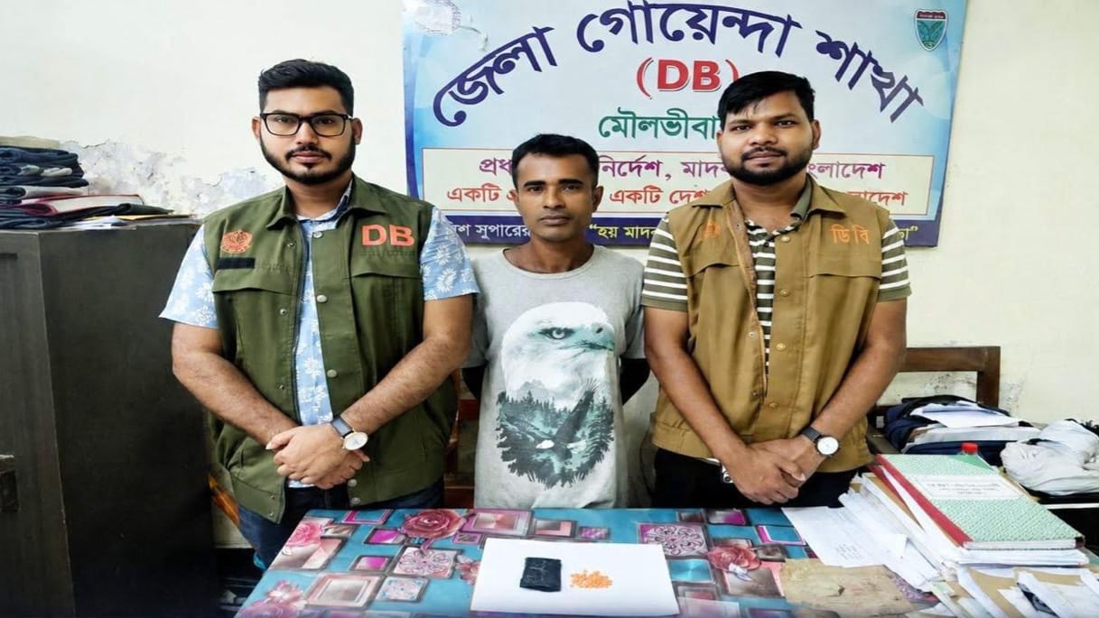 ডিবি'র জালে কারবারি ইয়াবাসহ আটক